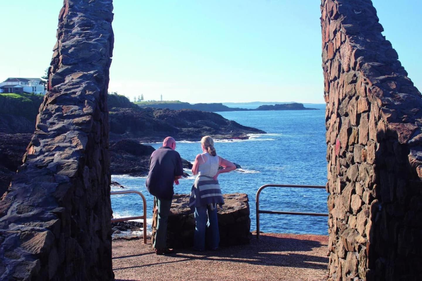 Shutters By The Sea Kiama-Sea Views-Waterfront-Private On Coastal Walk Exterior foto